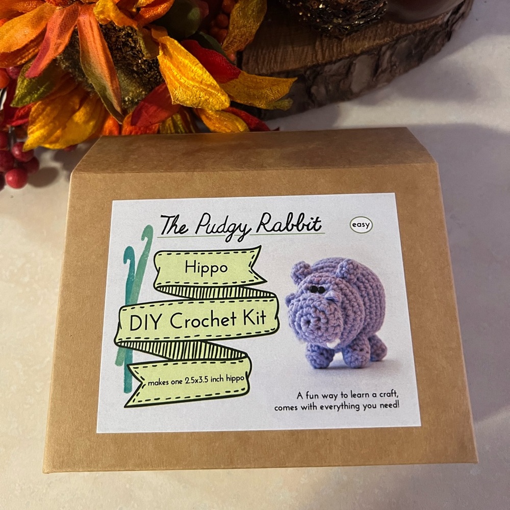 Hippo Crochet Kit - Picture 5 of 8